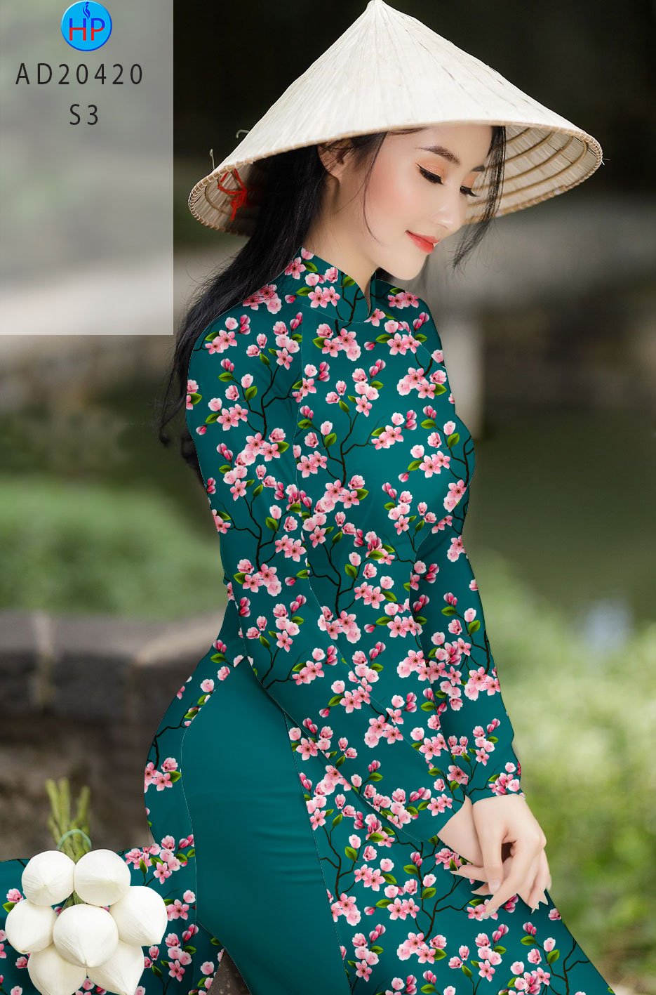 vai ao dai hoa dao (5)